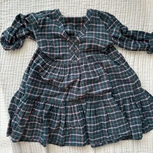 VGUC Madewell Flannel Colette Mini Dress - size 10